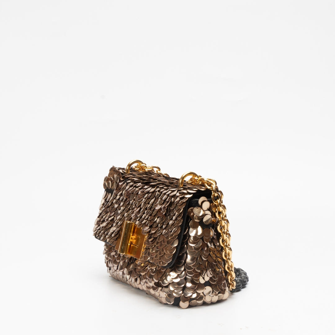TOM FORD Sequins Chain - Link Shoulder Bag