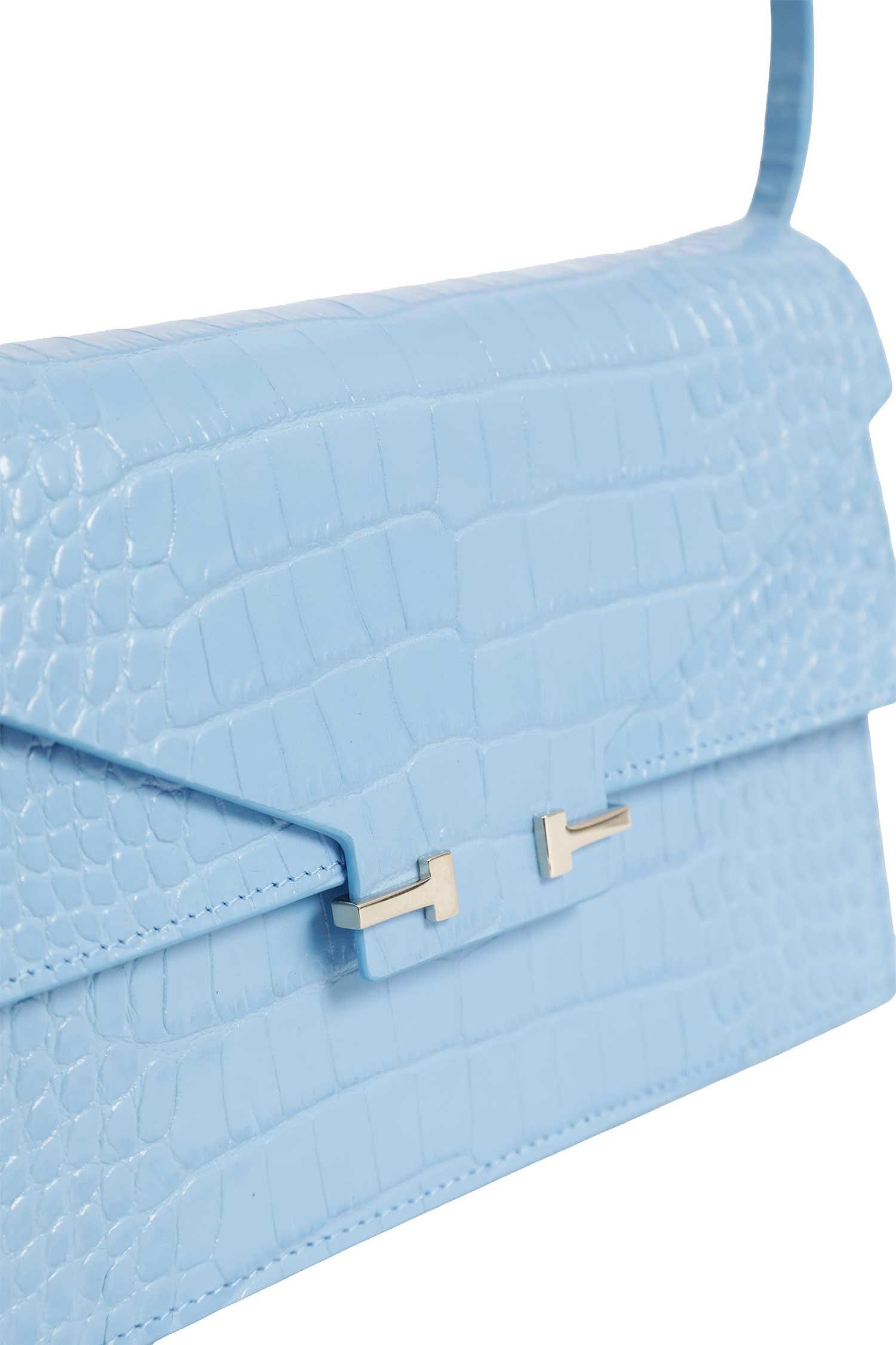 TOM FORD Printed Croc Aube Shoulder basg