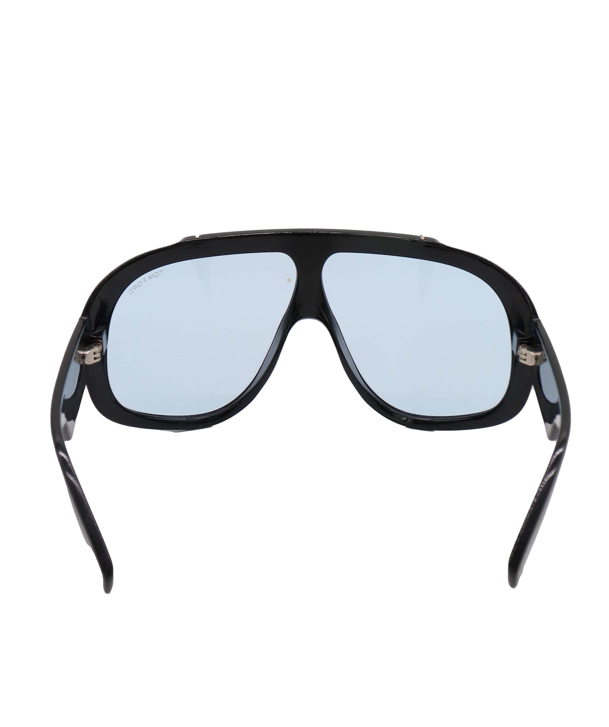 TOM FORD Black Frame Visor Style Sunglasses AGC3556