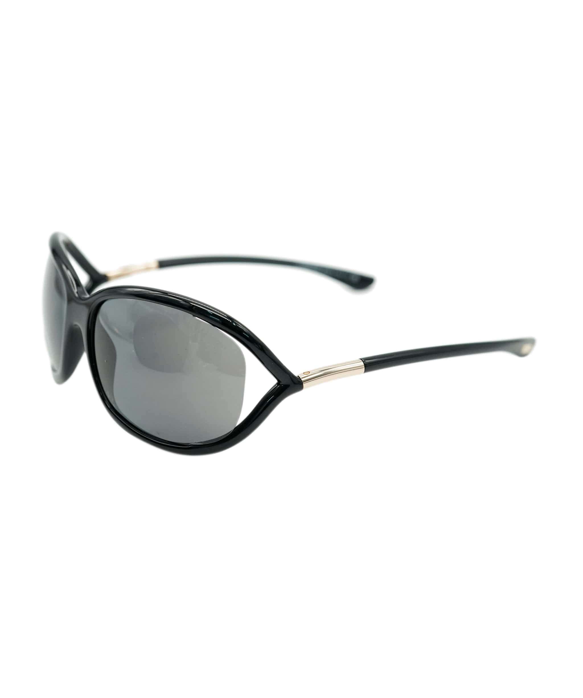 TOM FORD Womens Black Gold Polarized Sunglasses Jennifer TF 8 01D ANL0015