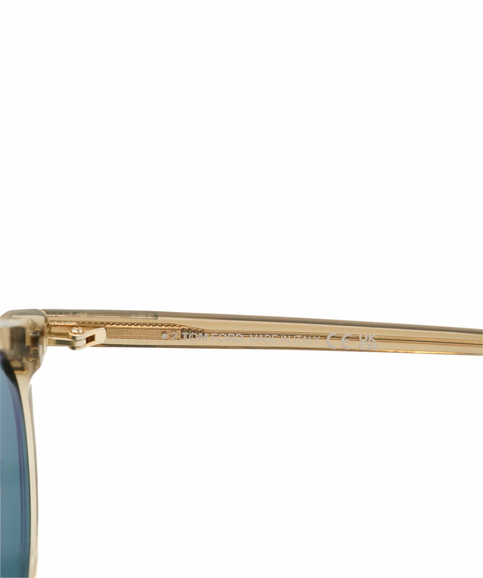 TOM FORD Oval Brown Sunglasses ALC2957
