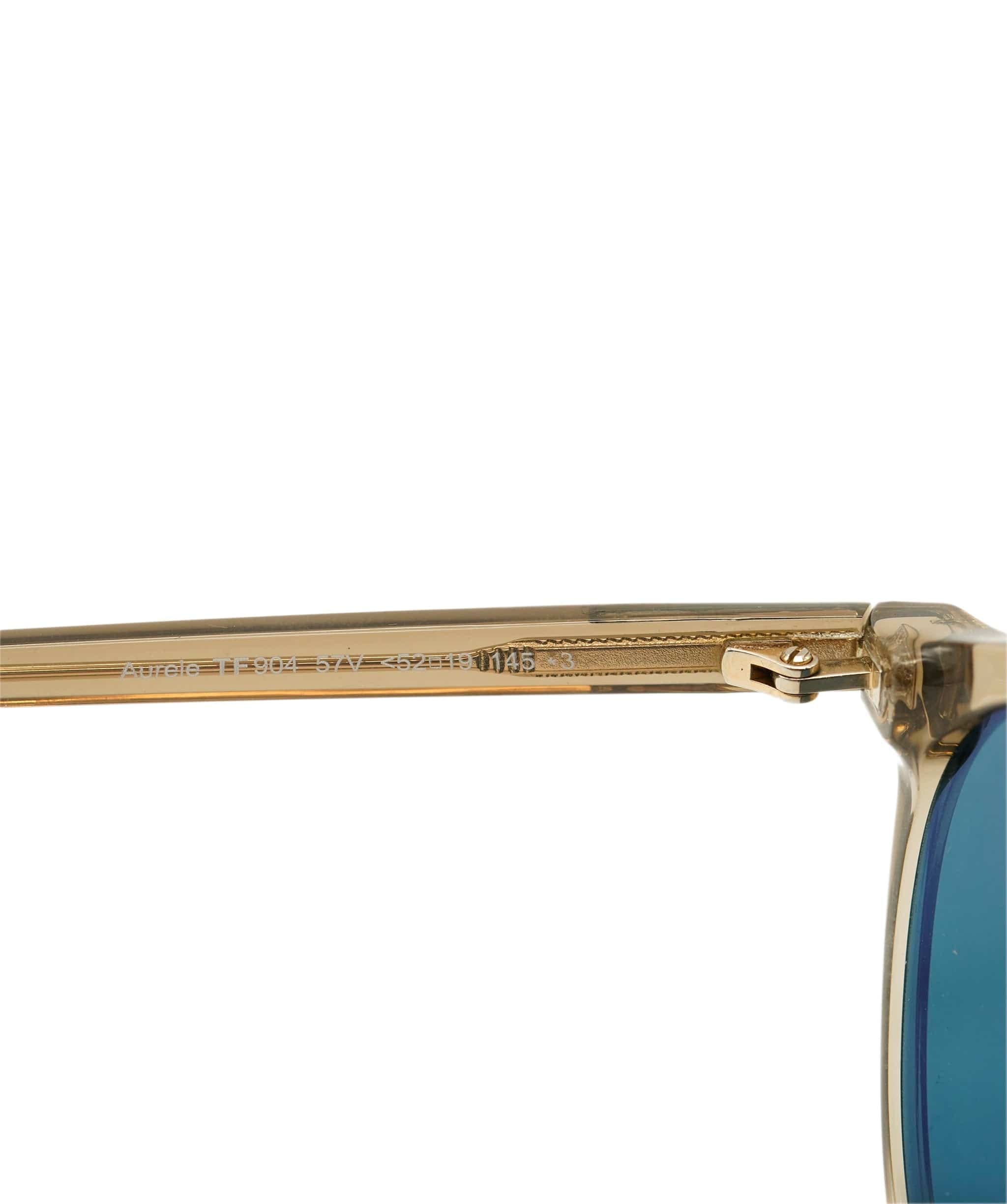 TOM FORD Oval Brown Sunglasses ALC2957