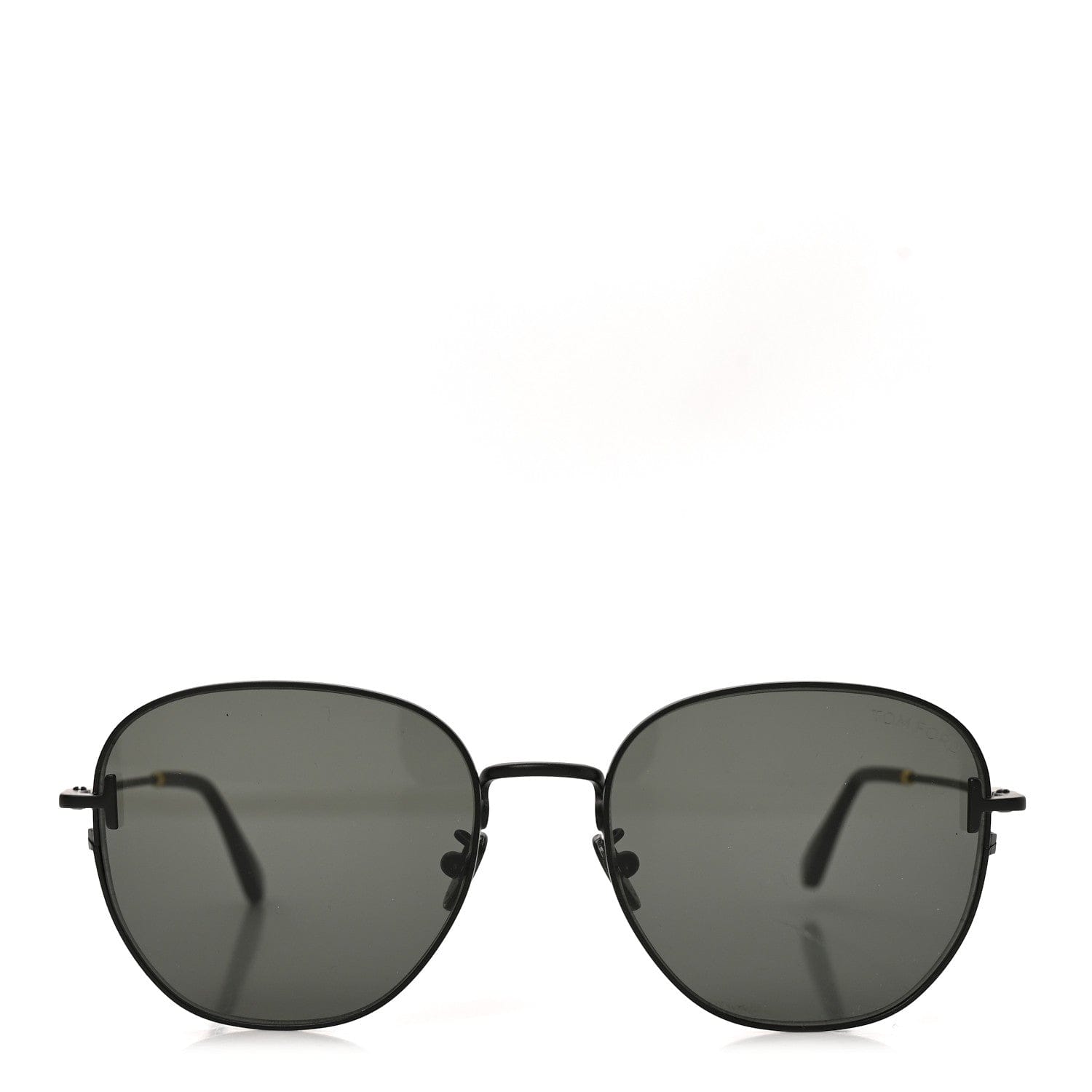 TOM FORD Metal Round Sunglasses TF976 - K Black