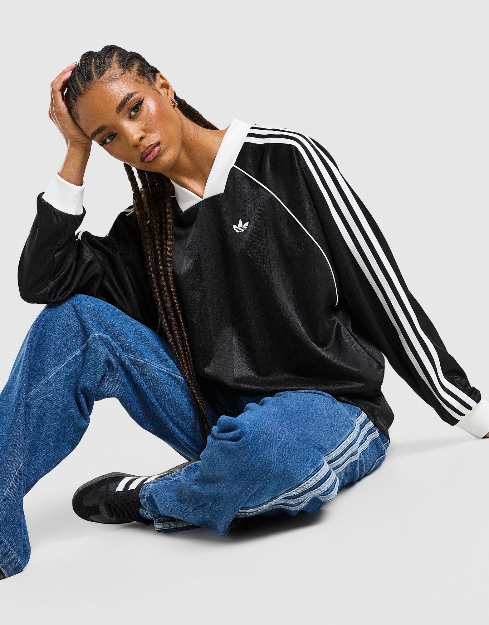 adidas Long Sleeve Oversized Football Top