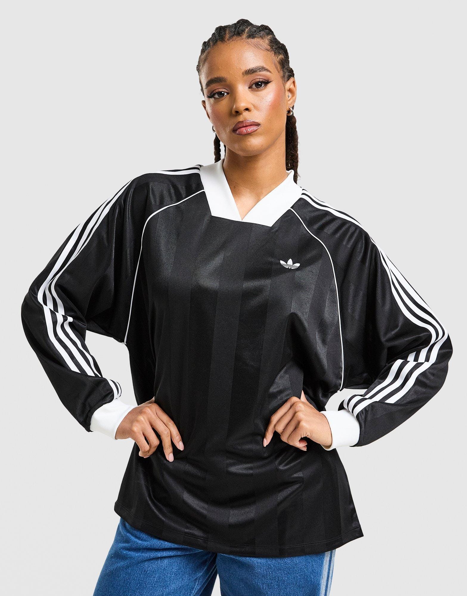 adidas Long Sleeve Oversized Football Top