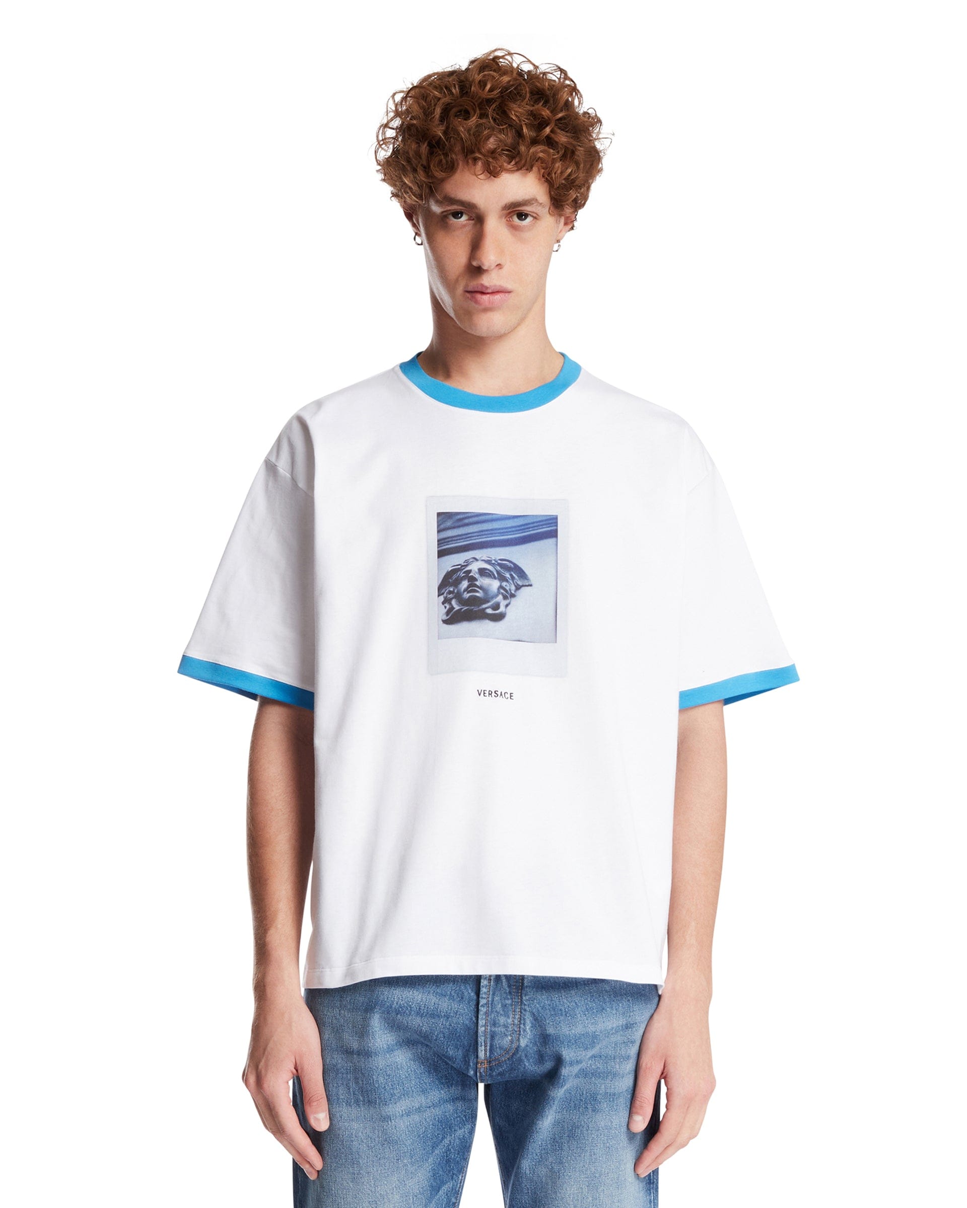 Versace T - Shirt Medusa Bianca