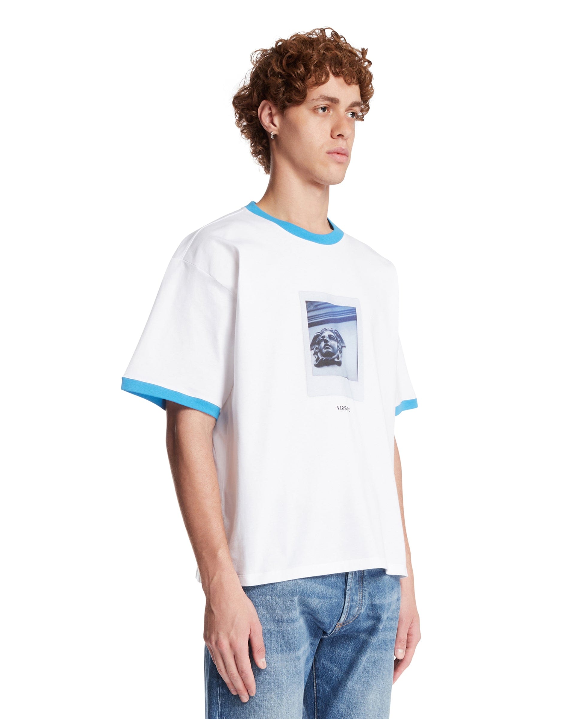 Versace T - Shirt Medusa Bianca