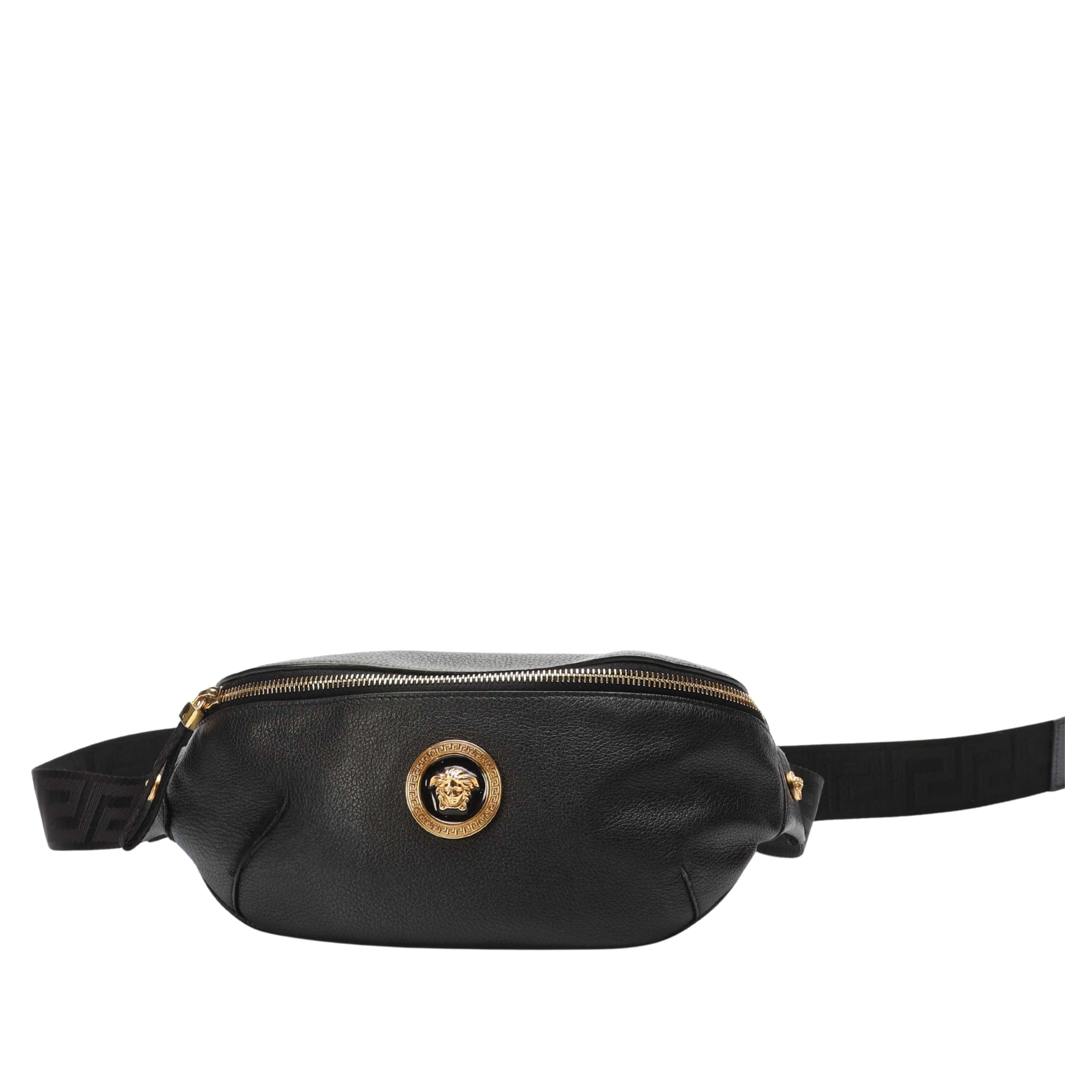 Versace Black Vanitas Medea Belt Bag