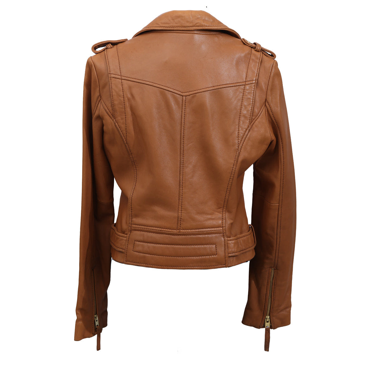 MICHAEL KORS SIZE M MAD MAX LEATHER BIKER JACKET