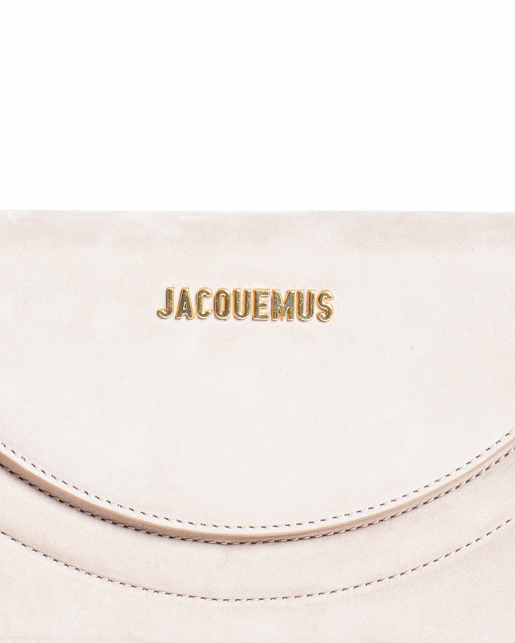 Jacquemus Le Sac Rond Leather Shoulder Bag In Suede
