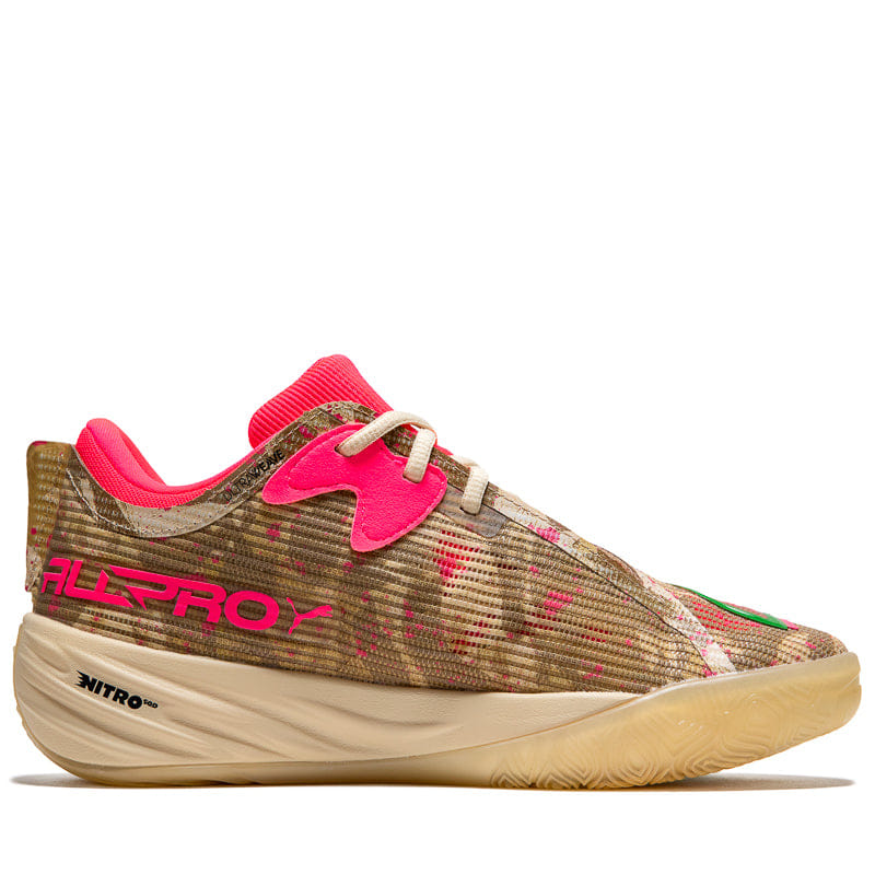 Puma Flau'jae x Puma All - Pro NITRO 2 - Sand Dune/Pure Pink