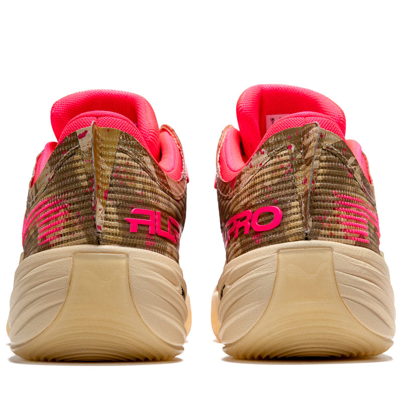Puma Flau'jae x Puma All - Pro NITRO 2 - Sand Dune/Pure Pink