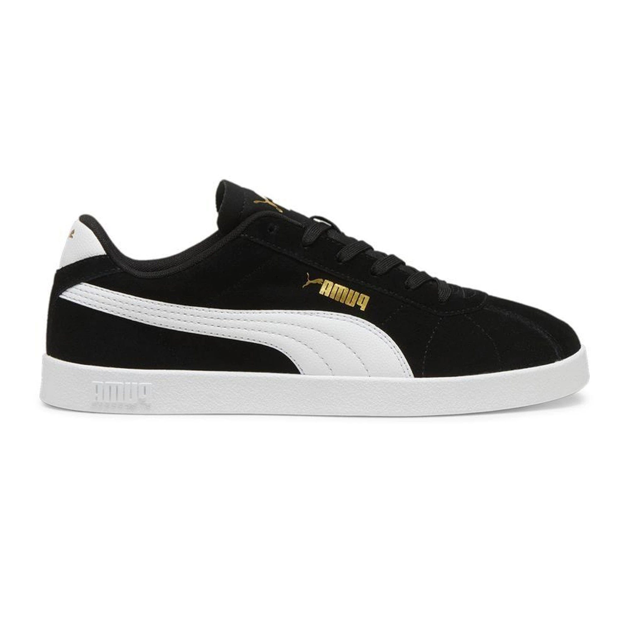 Puma Club II Black White Gold