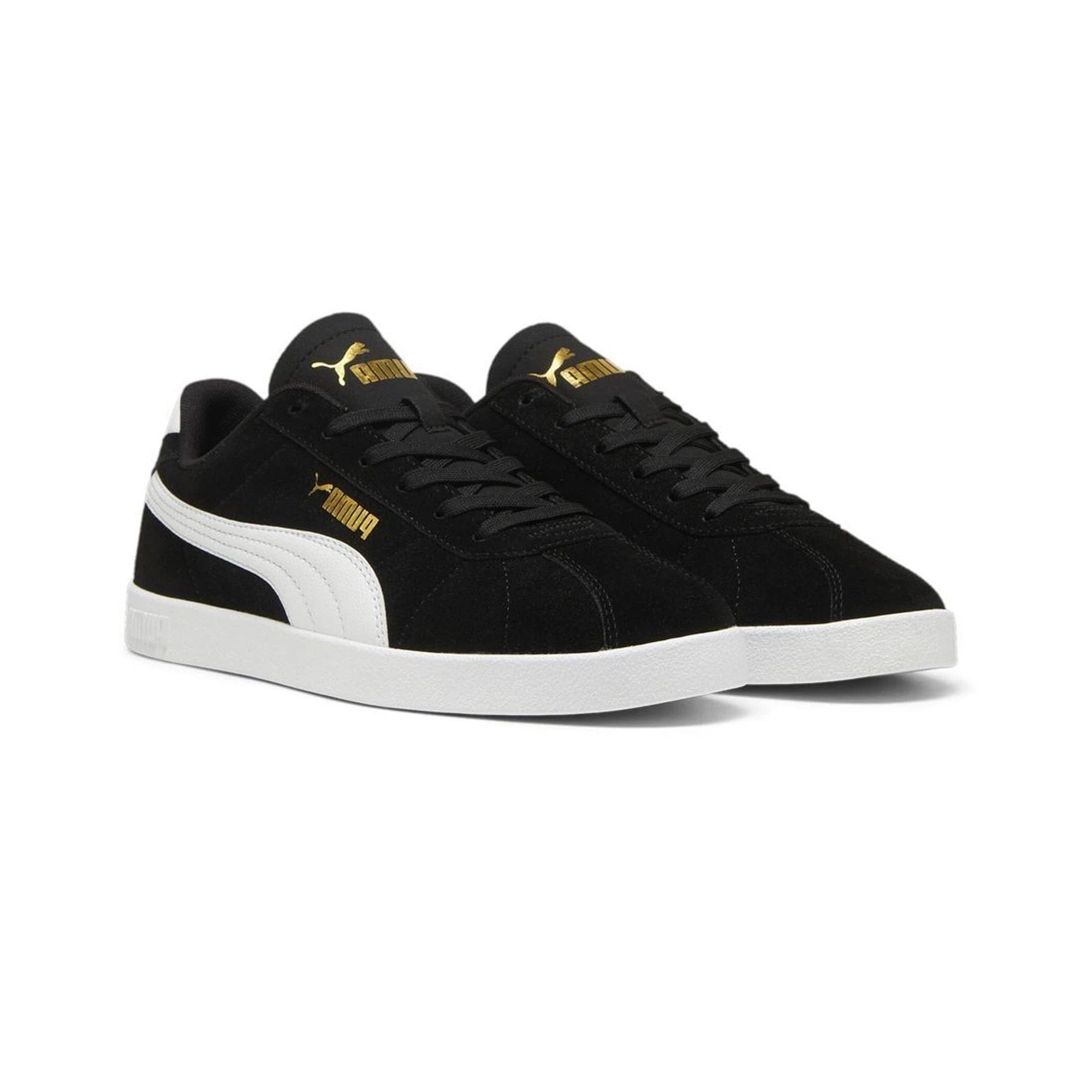 Puma Club II Black White Gold