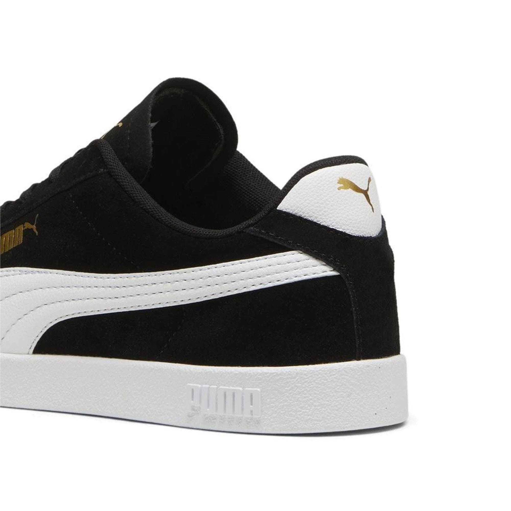 Puma Club II Black White Gold