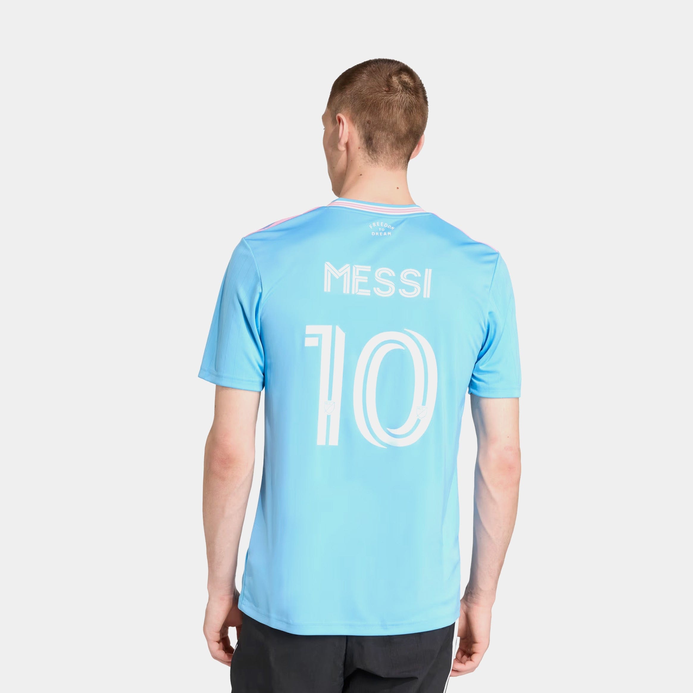 adidas Inter Miami CF Third Messi 2025 Mens Jersey (Semi Blue Burst)