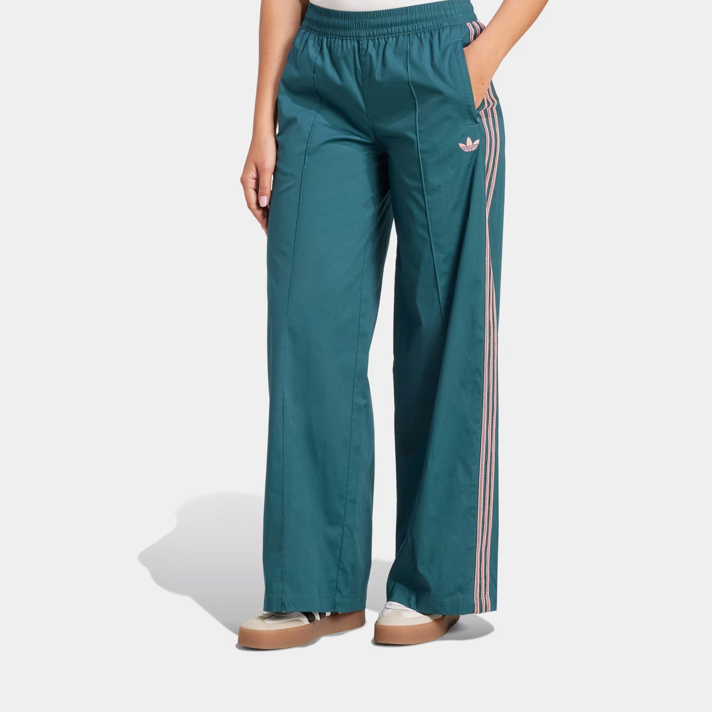 adidas Summer Glow Trousers Womens Pants (Tech Green)