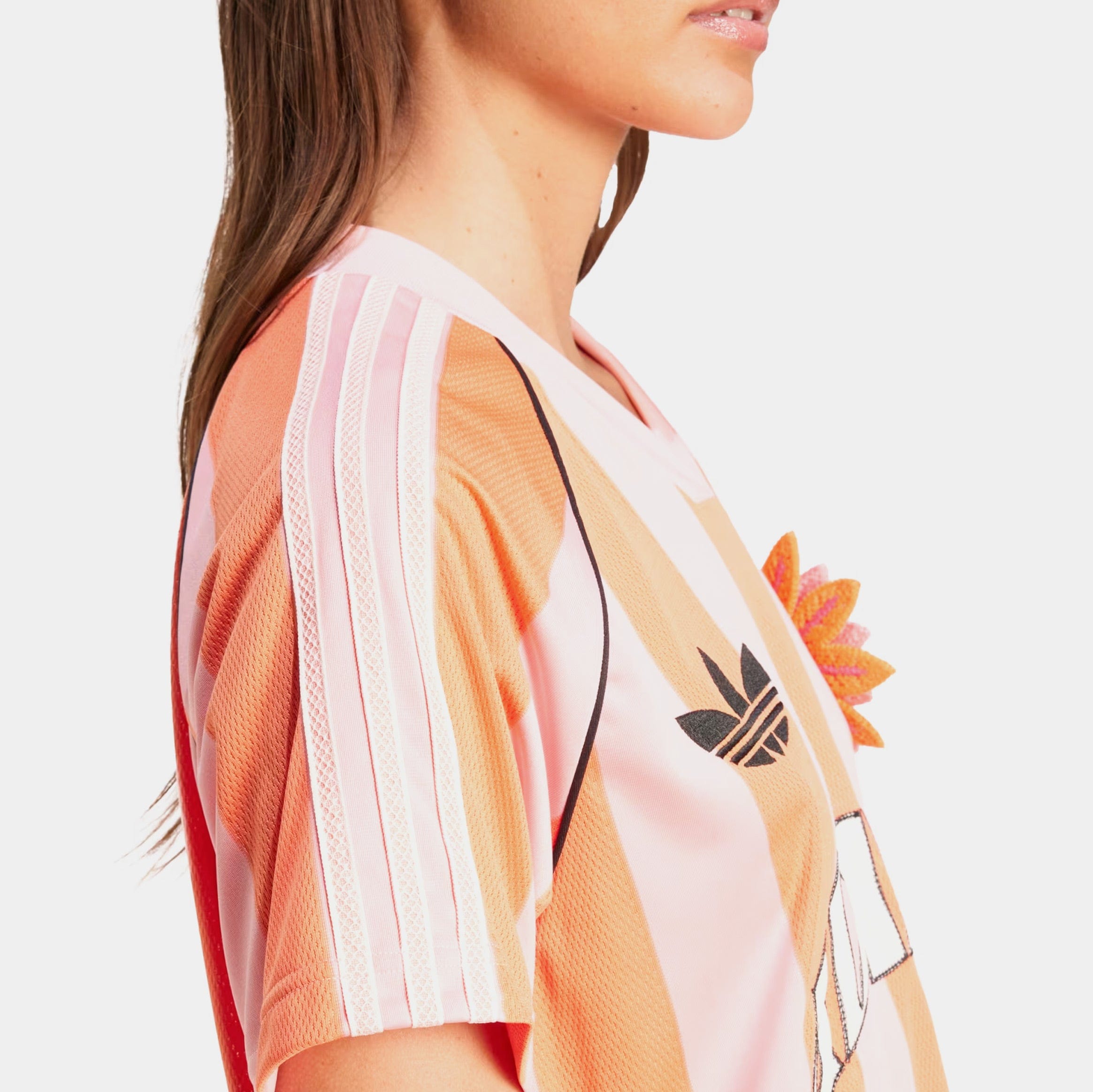 adidas Summer Glow Womens Jersey (Semi Pink Spark/Semi Solar Orange)