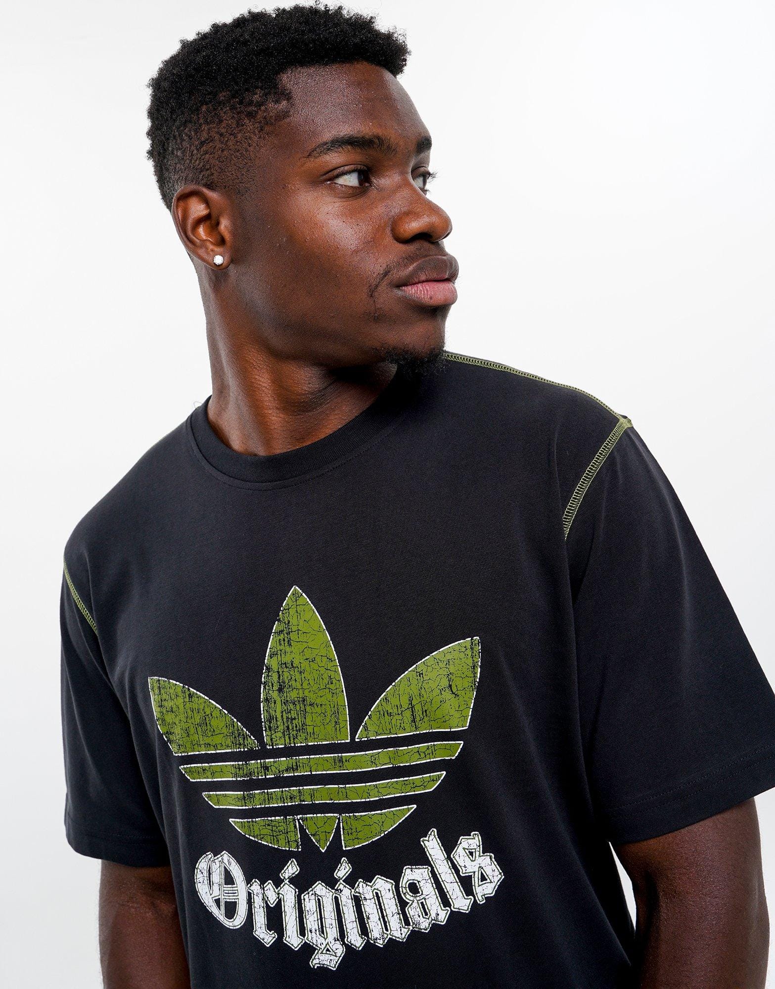 adidas Distressed Graphic T - Shirt