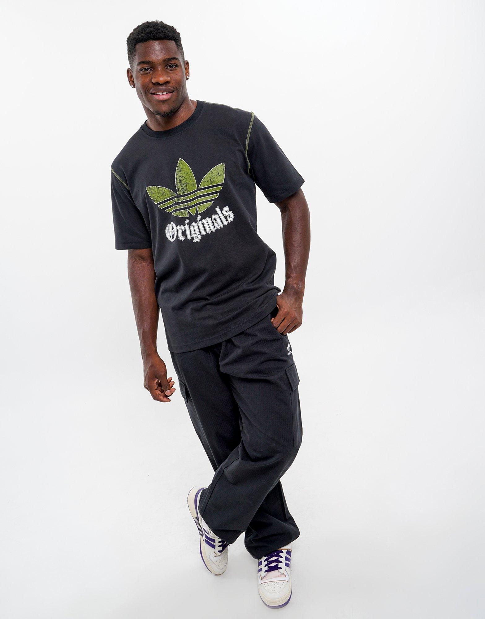 adidas Distressed Graphic T - Shirt