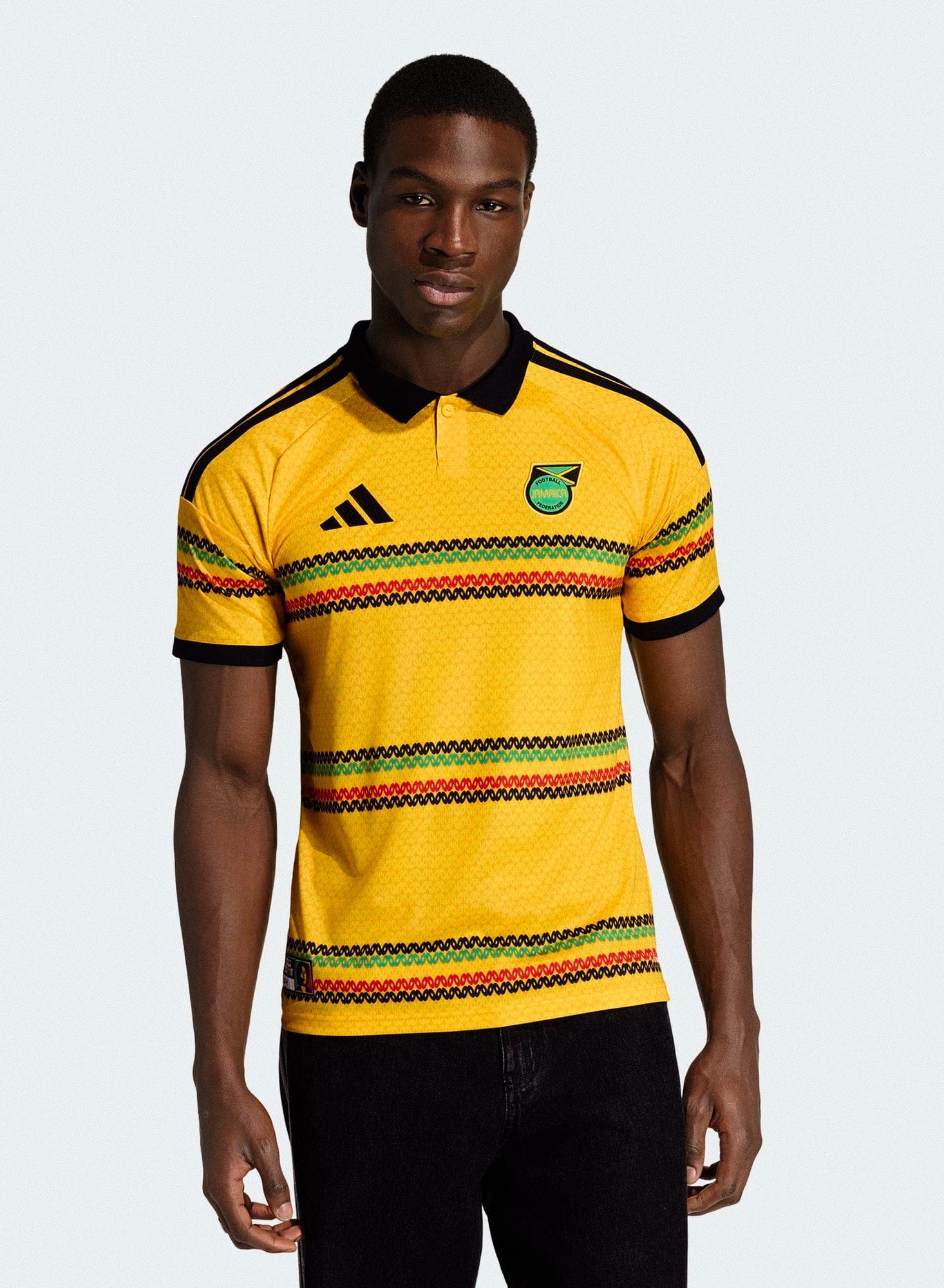 adidas JFF Jamaica Home Jersey