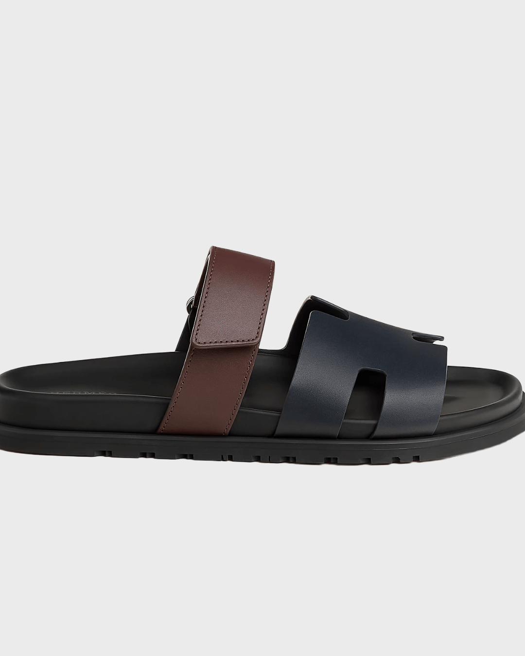 Hermes Chypre Sandal Marine / Marron Palissandre