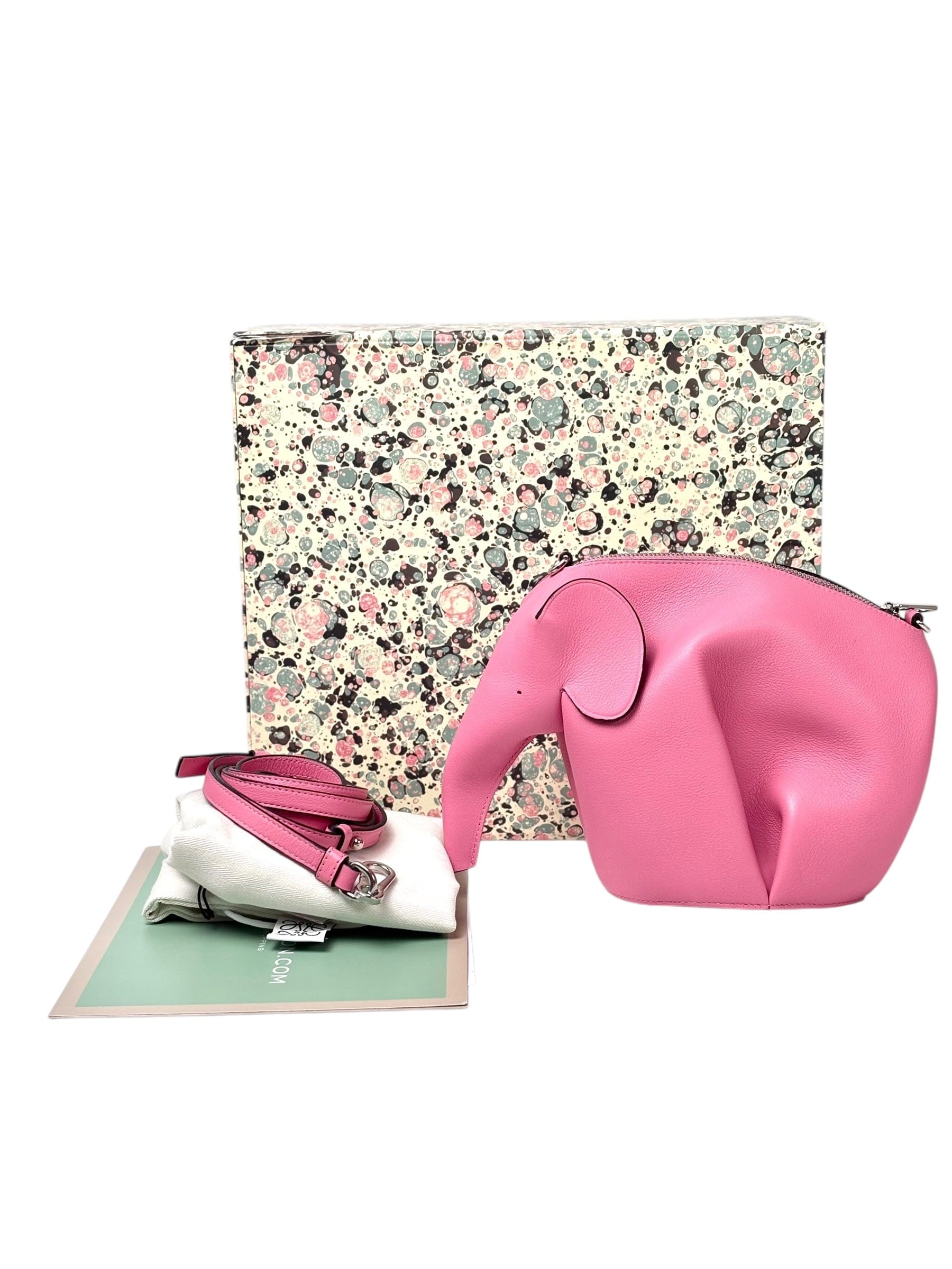 Loewe Pink Elephant Bag