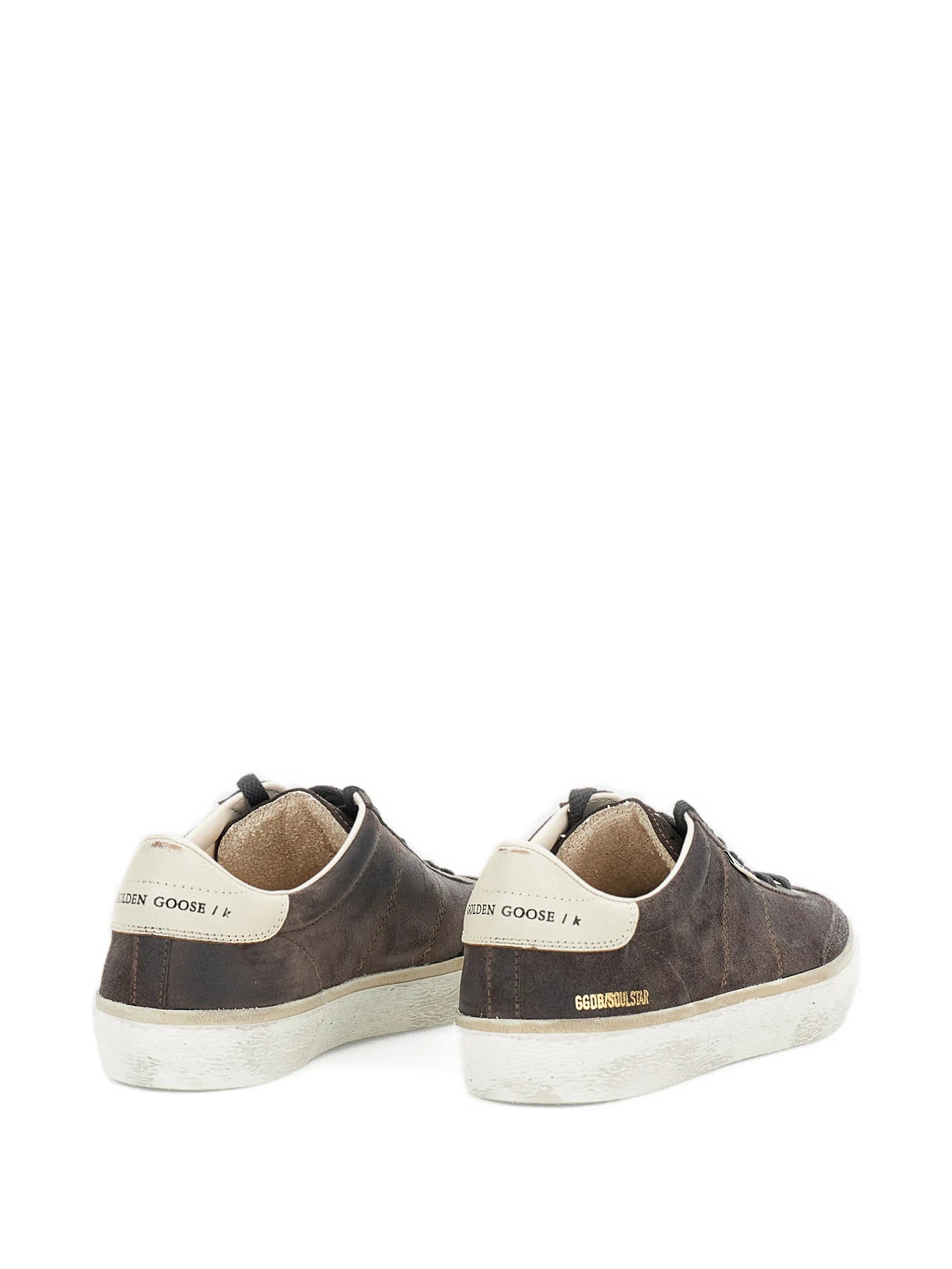 Golden Goose Soul Star suede heel tab sneakers