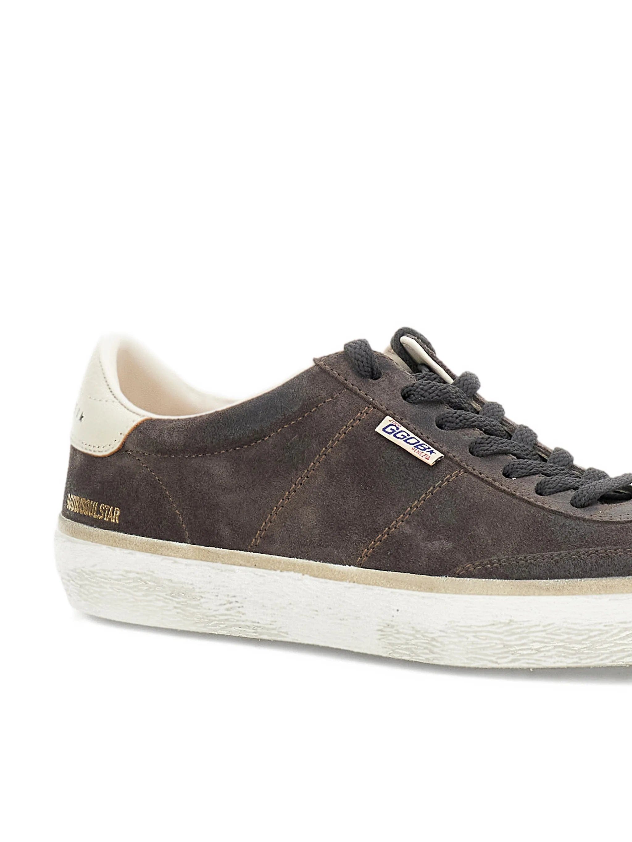 Golden Goose Soul Star suede heel tab sneakers
