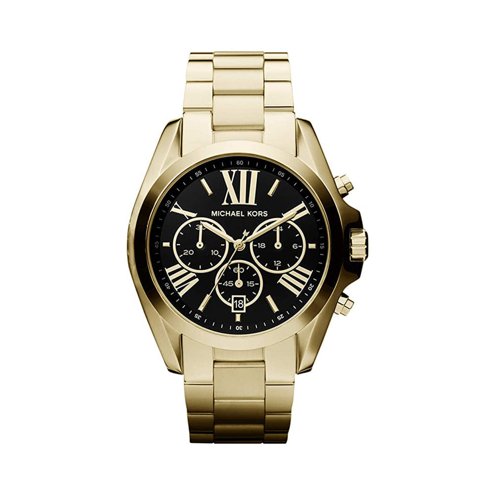 Michael Kors Analog Women's Watch Gold Plated Metal Bracelet