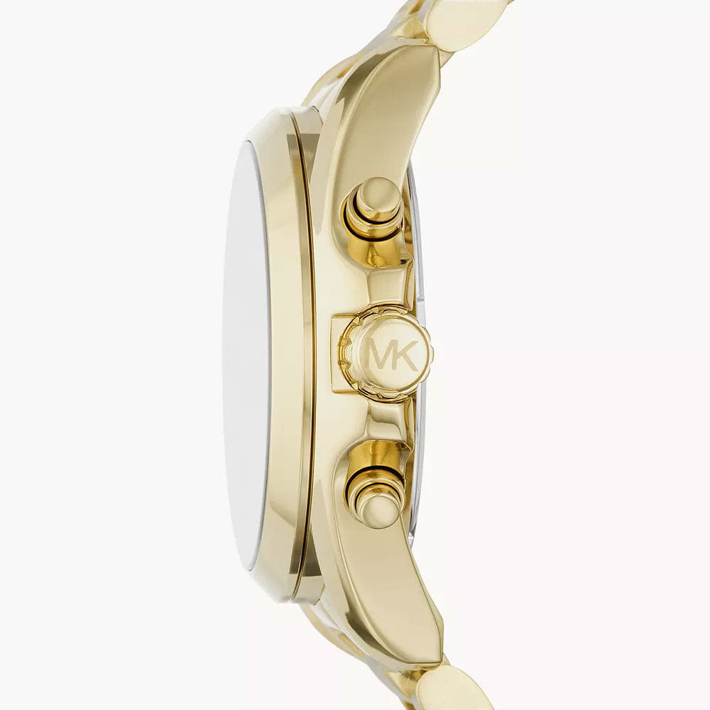 Michael Kors Analog Women's Watch Gold Plated Metal Bracelet