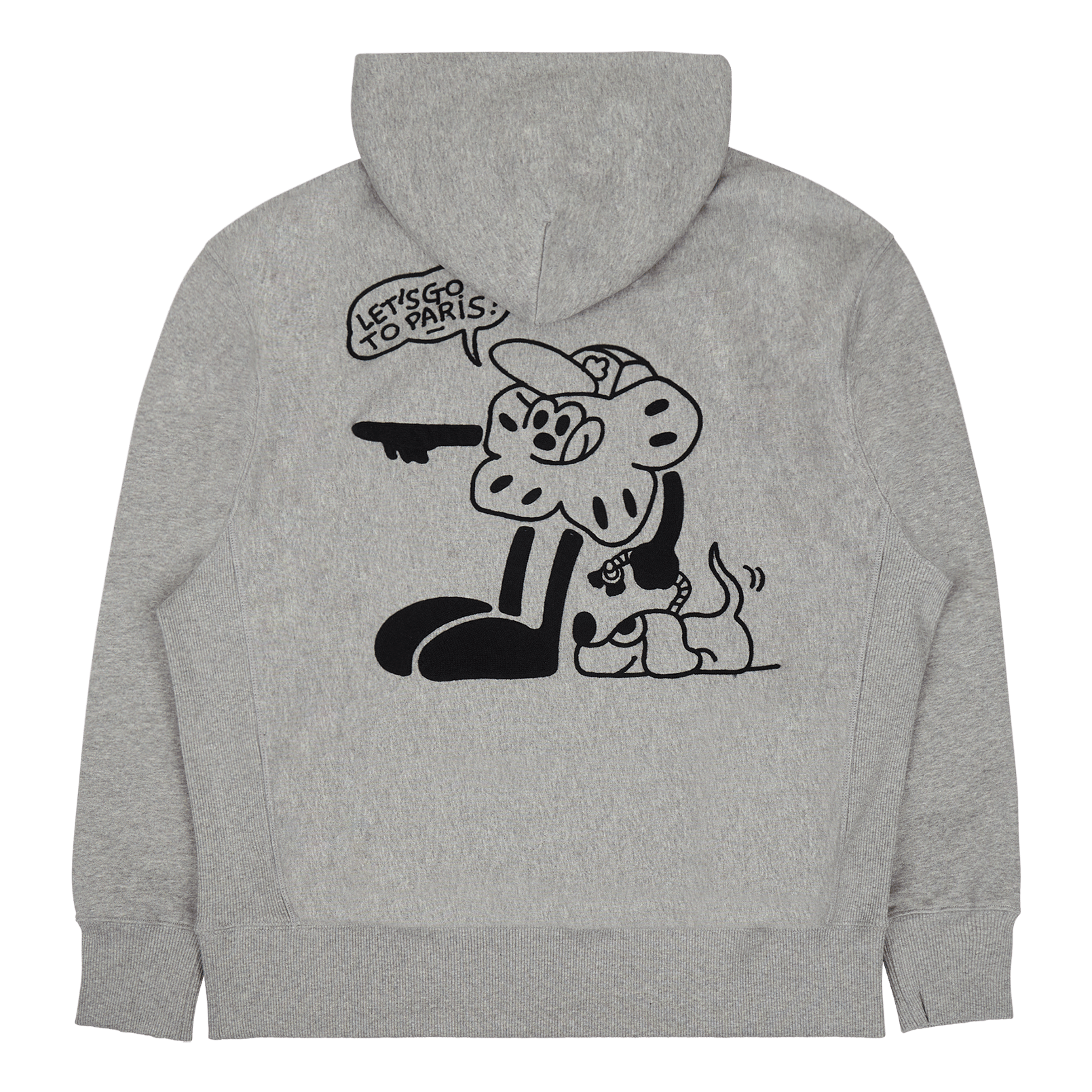 Kenzo Hoodie Boke Boy Pearl Grey