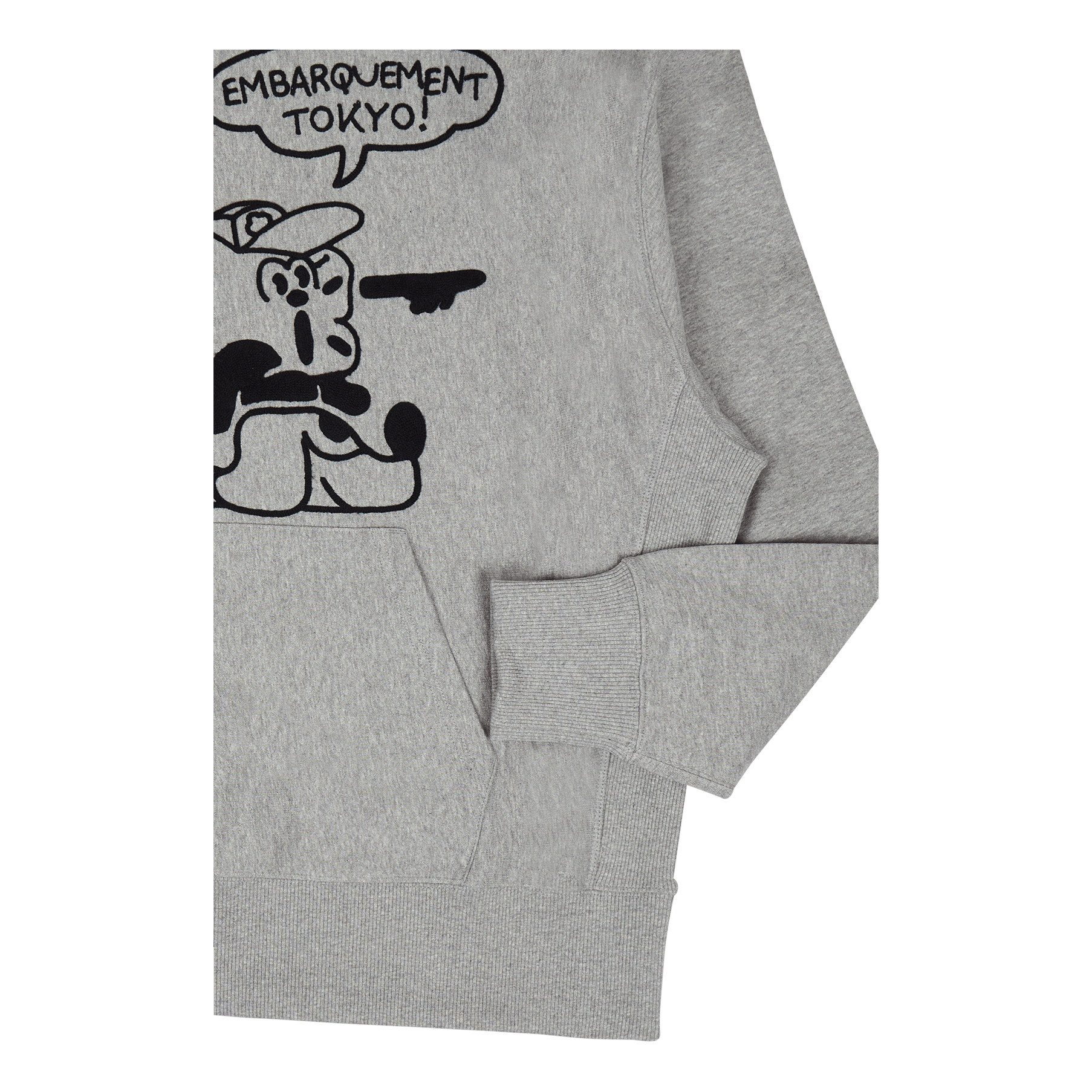Kenzo Hoodie Boke Boy Pearl Grey