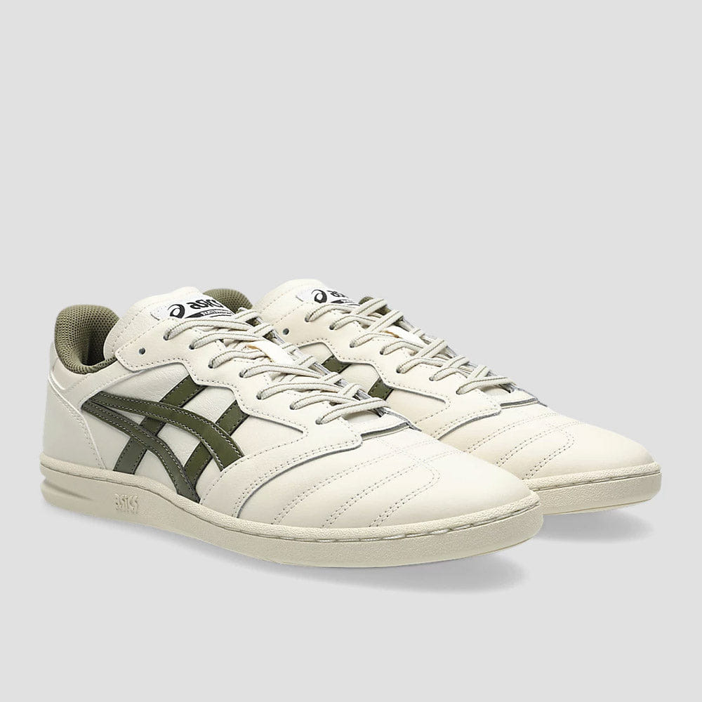 ASICS Leggerezza FB PU Leather Skate Shoes Birch / Loden Green