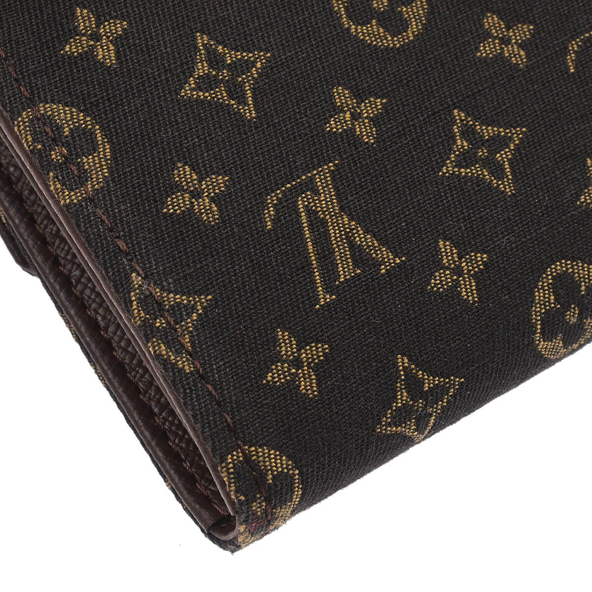 Louis Vuitton Monogram Mini Lin Portefeuille Sarah Wallet M95234