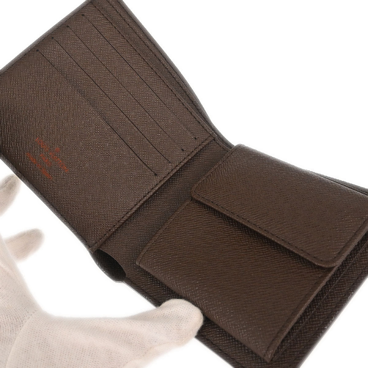 Louis Vuitton 2009 Damier Portefeuille Marco Wallet Purse N61675