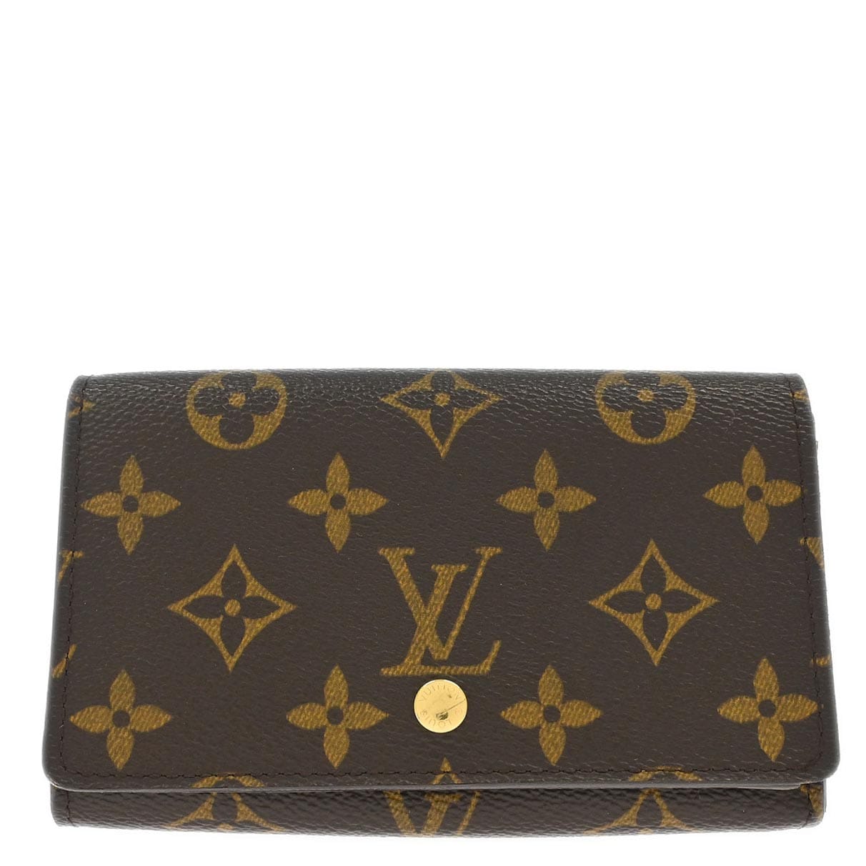 Louis Vuitton 2003 Monogram Porte Monnaie Billet Tresor Wallet M61730