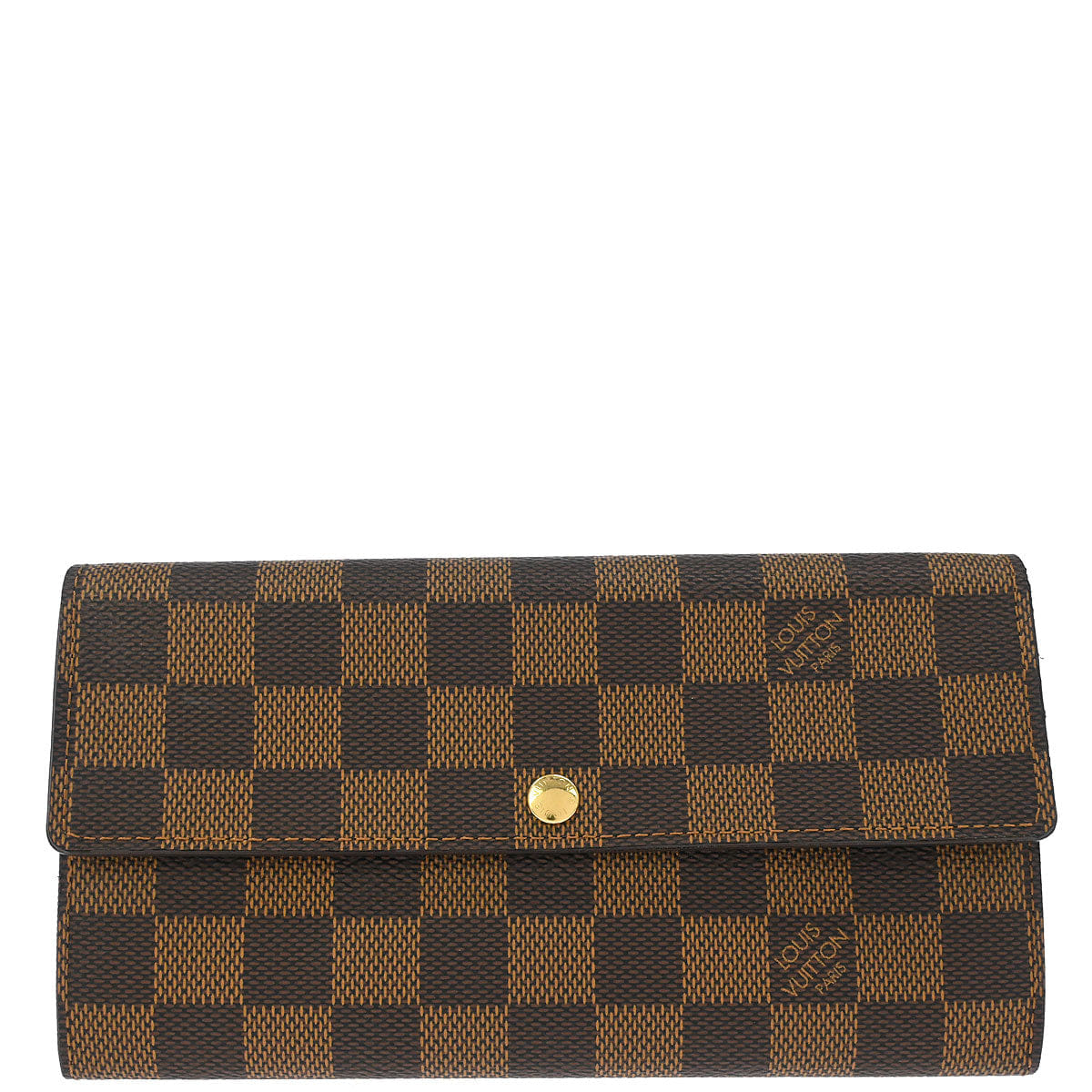 Louis Vuitton 2007 Damier Portefeuille Sarah Wallet N61734