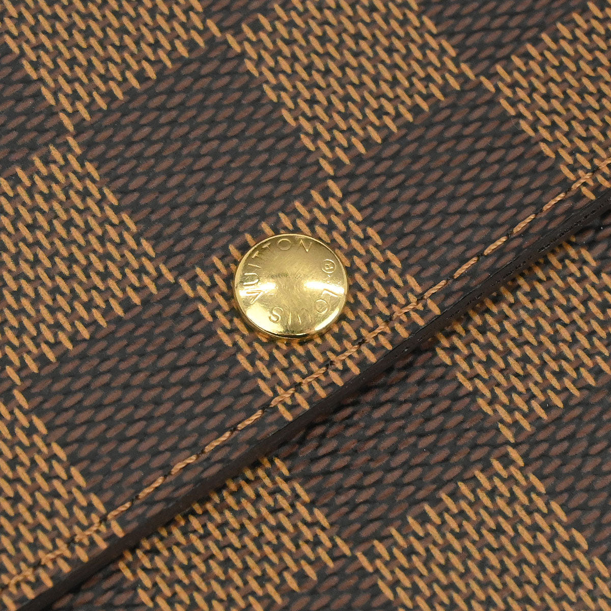 Louis Vuitton 2007 Damier Portefeuille Sarah Wallet N61734