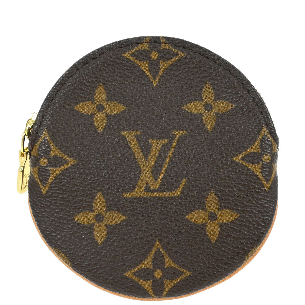 Louis Vuitton 2004 Monogram Porte Monnaie Rond Coin Case M61926