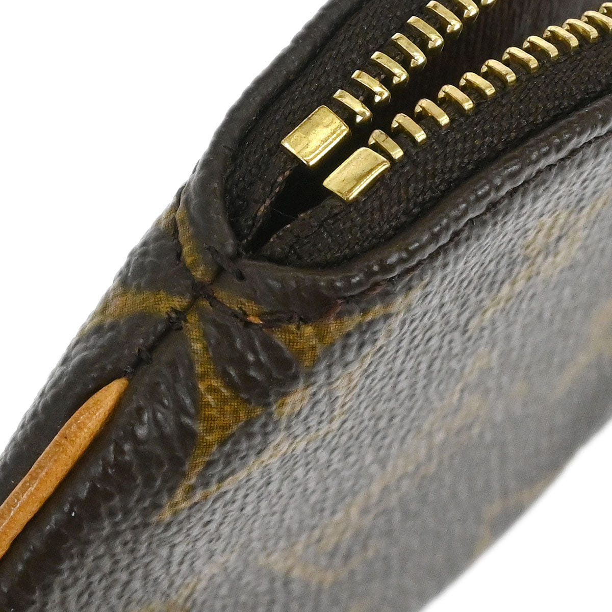 Louis Vuitton 2004 Monogram Porte Monnaie Rond Coin Case M61926