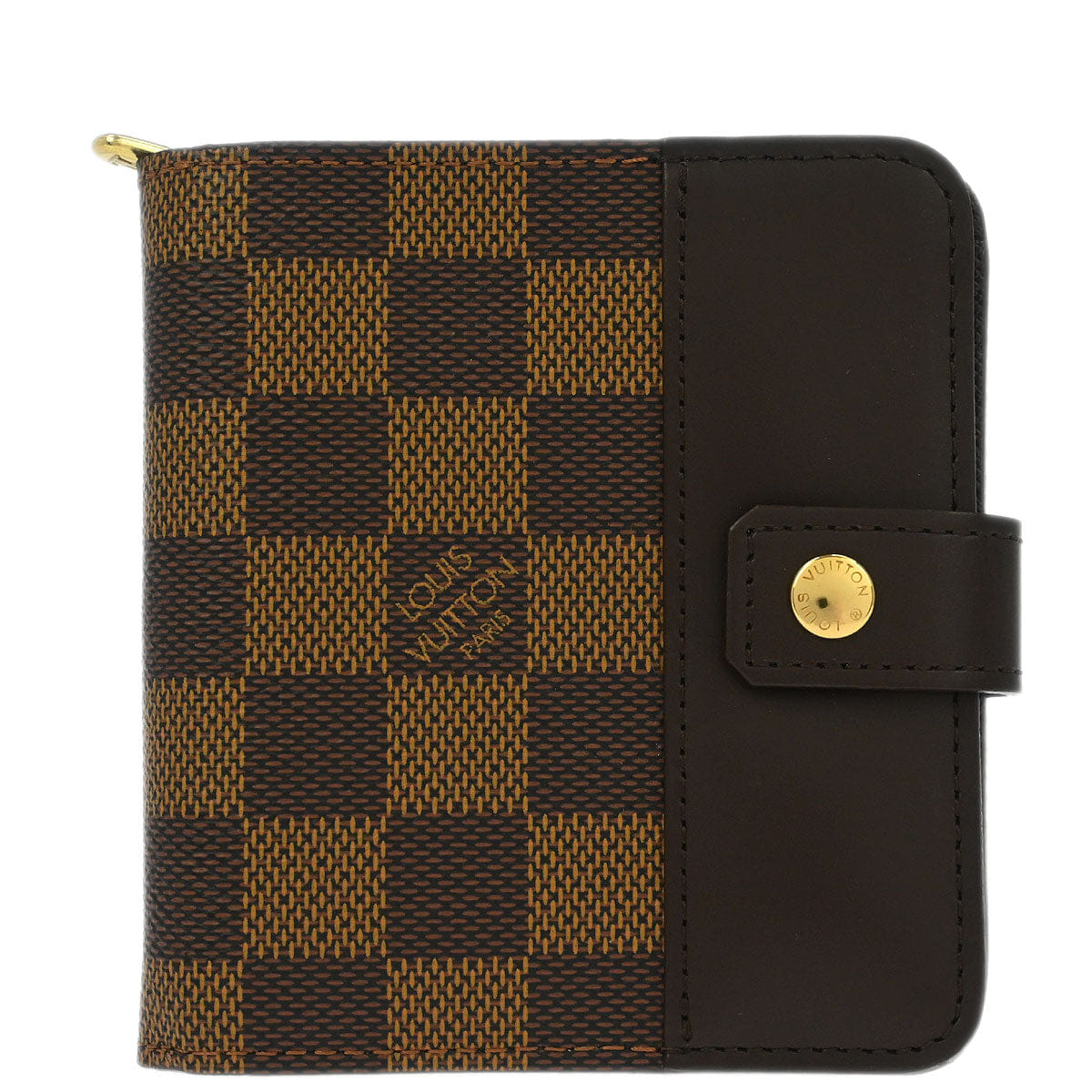 Louis Vuitton 2009 Damier Compact Zip Wallet N61668