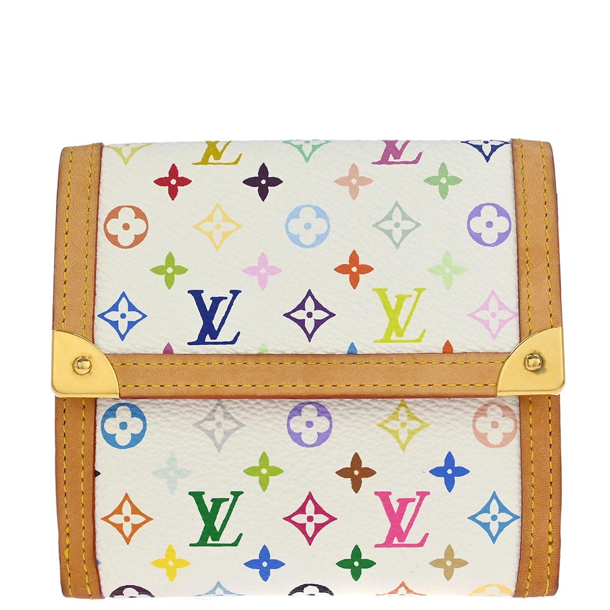Louis Vuitton Multicolor Porte Monnaie Billet Cartes Credit M92983