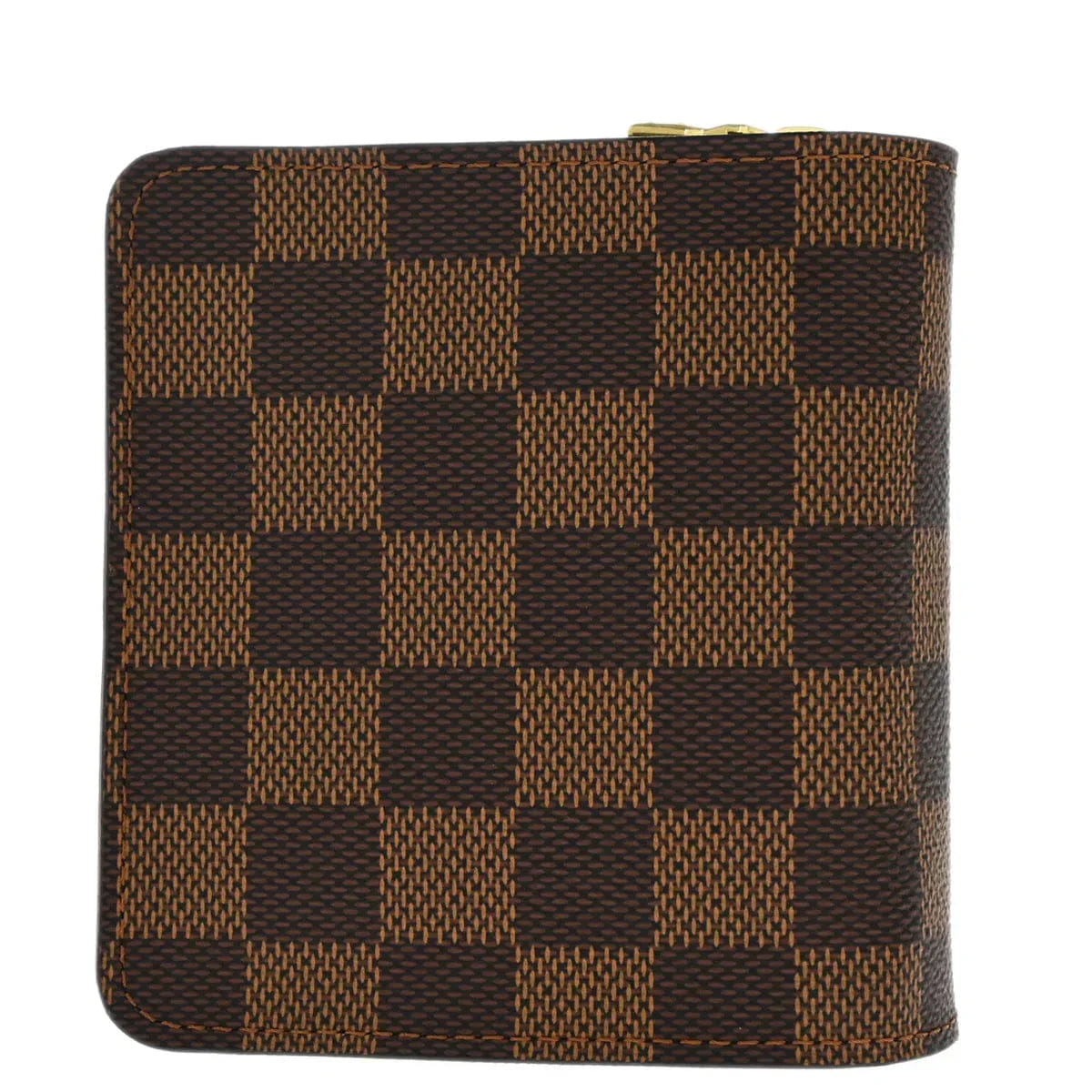 Louis Vuitton 2005 Damier Compact Zip Wallet N61668