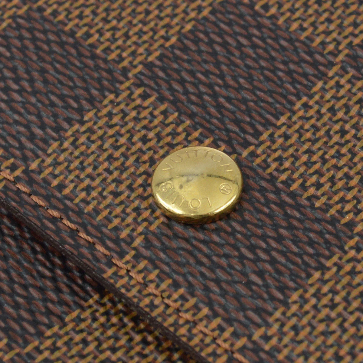 Louis Vuitton 2005 Damier Porte Monnaie Cartes Credit N61652