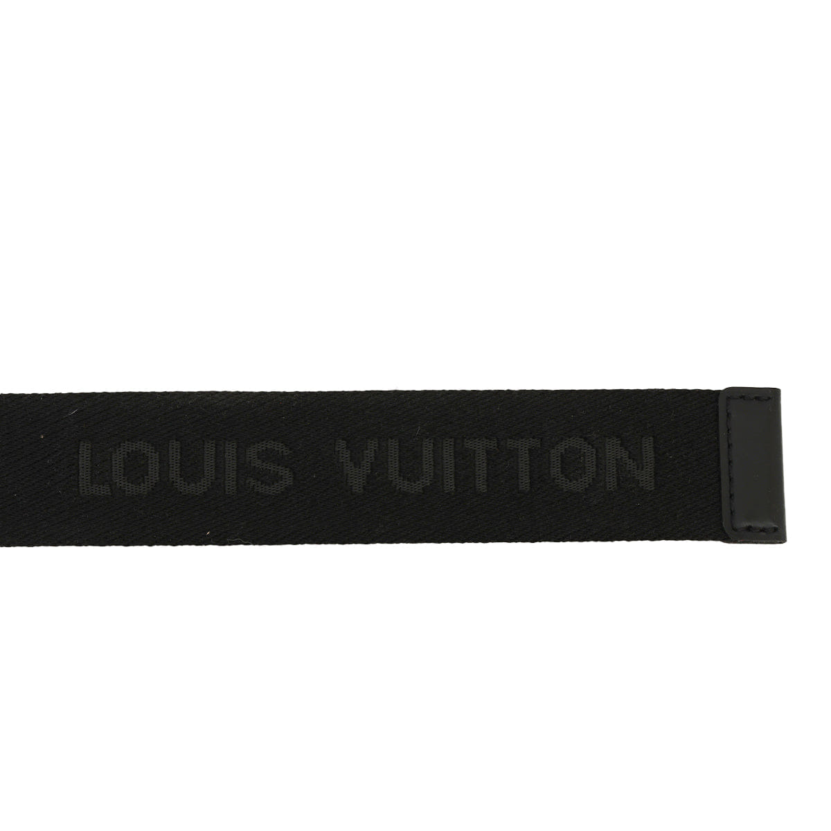 Louis Vuitton Black Santur Bengal Belt