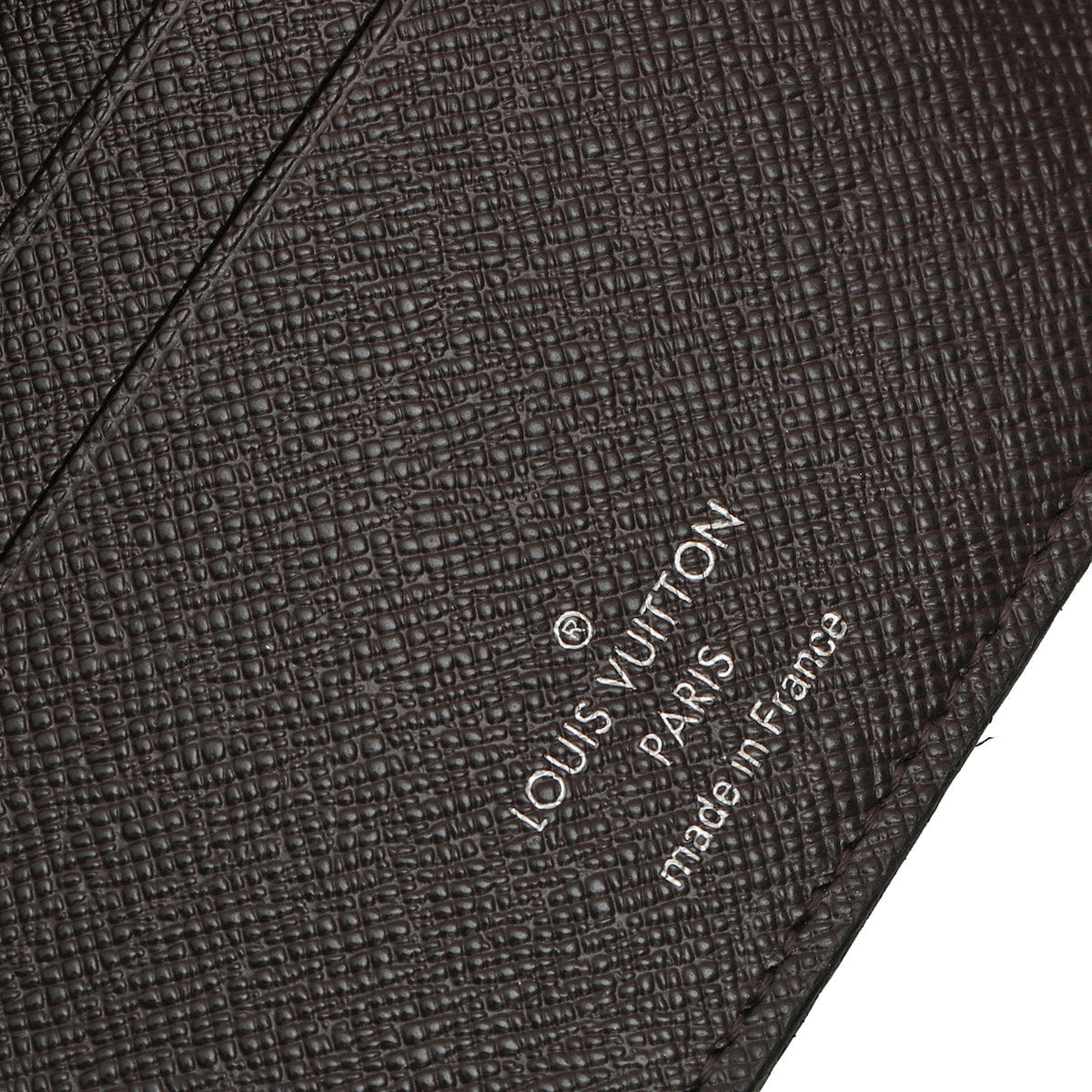 Louis Vuitton Brown Taiga Leather Bifold Wallet Small