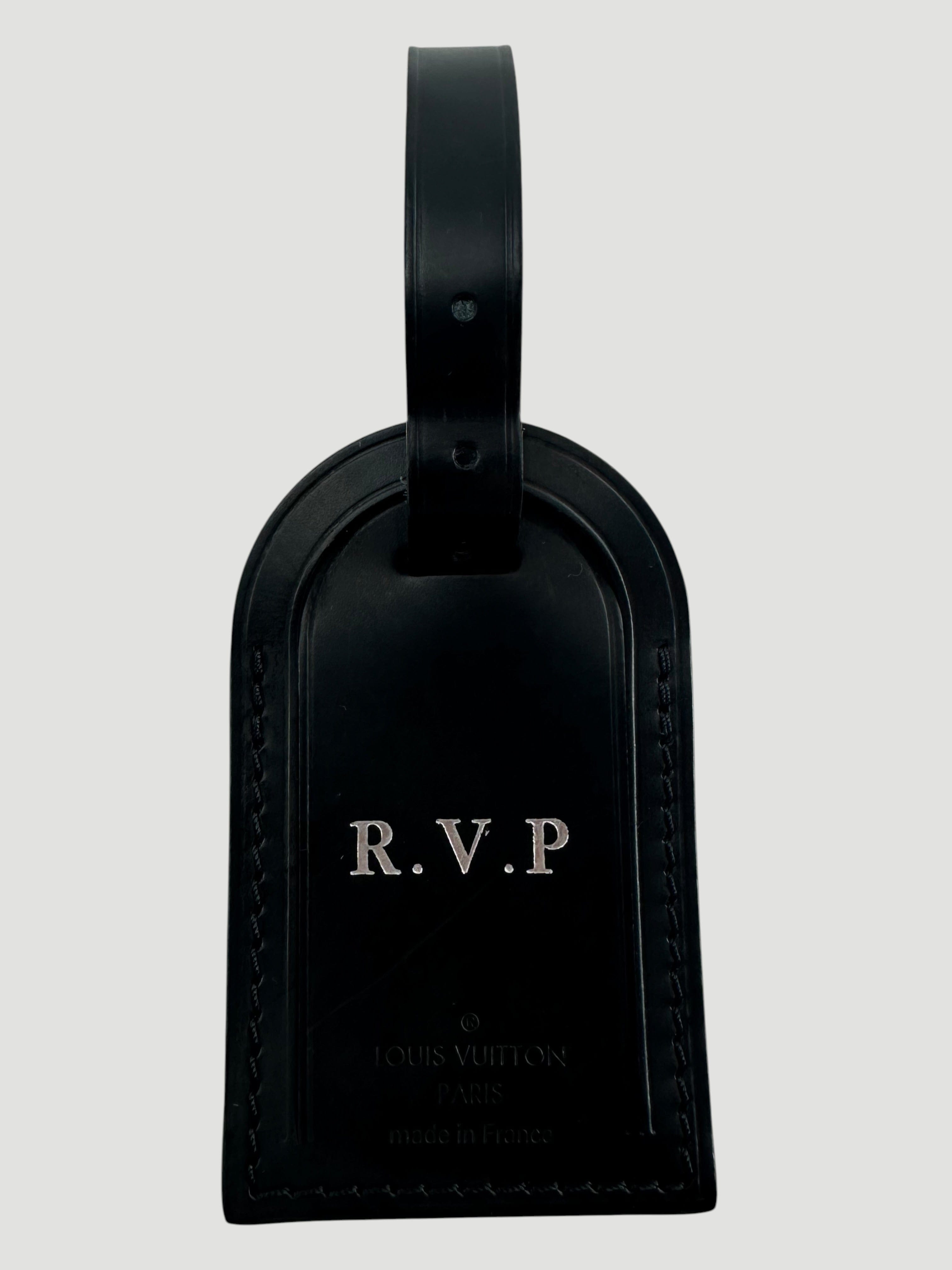 Louis Vuitton Black Luggage Tag
