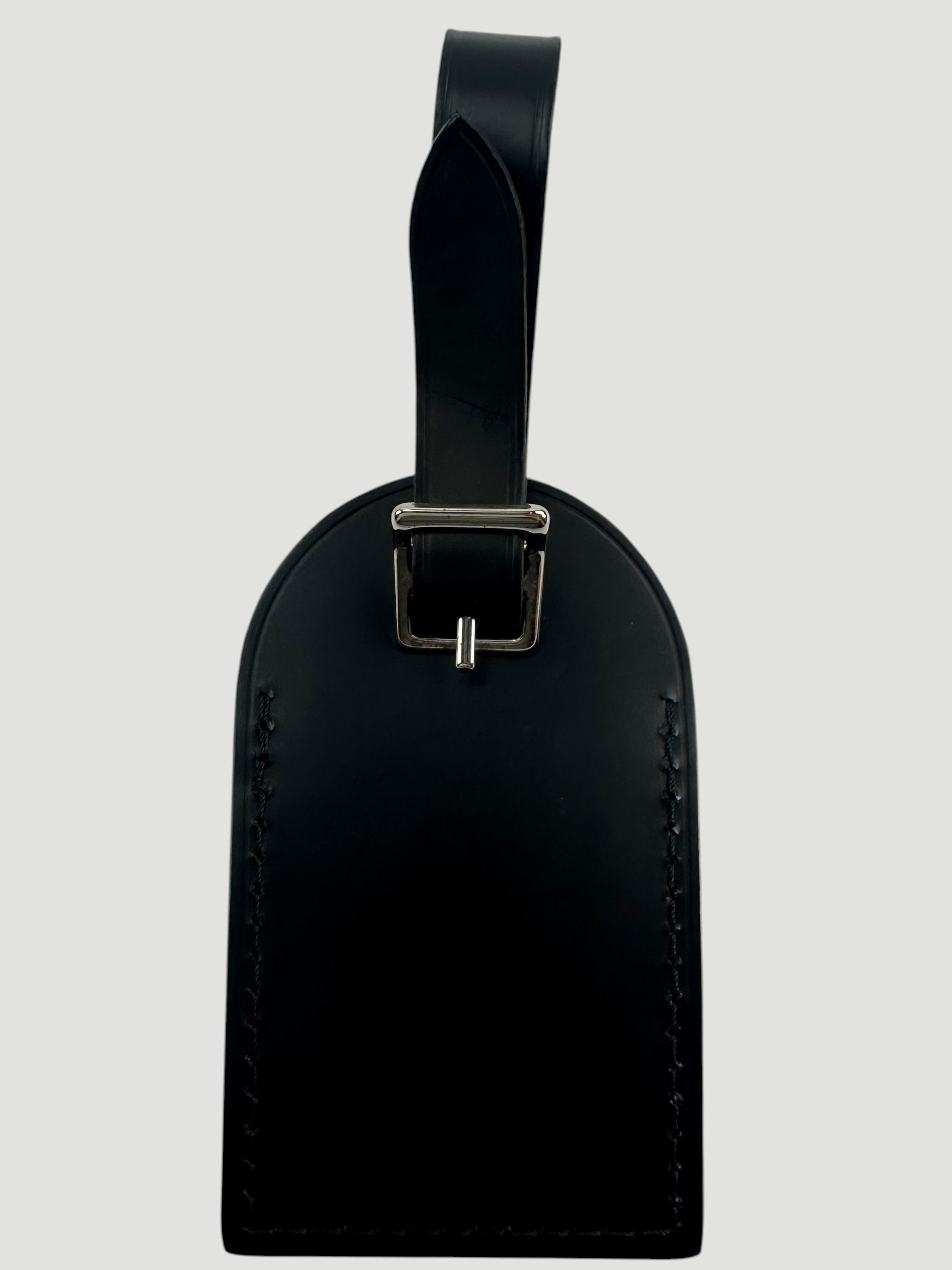 Louis Vuitton Black Luggage Tag
