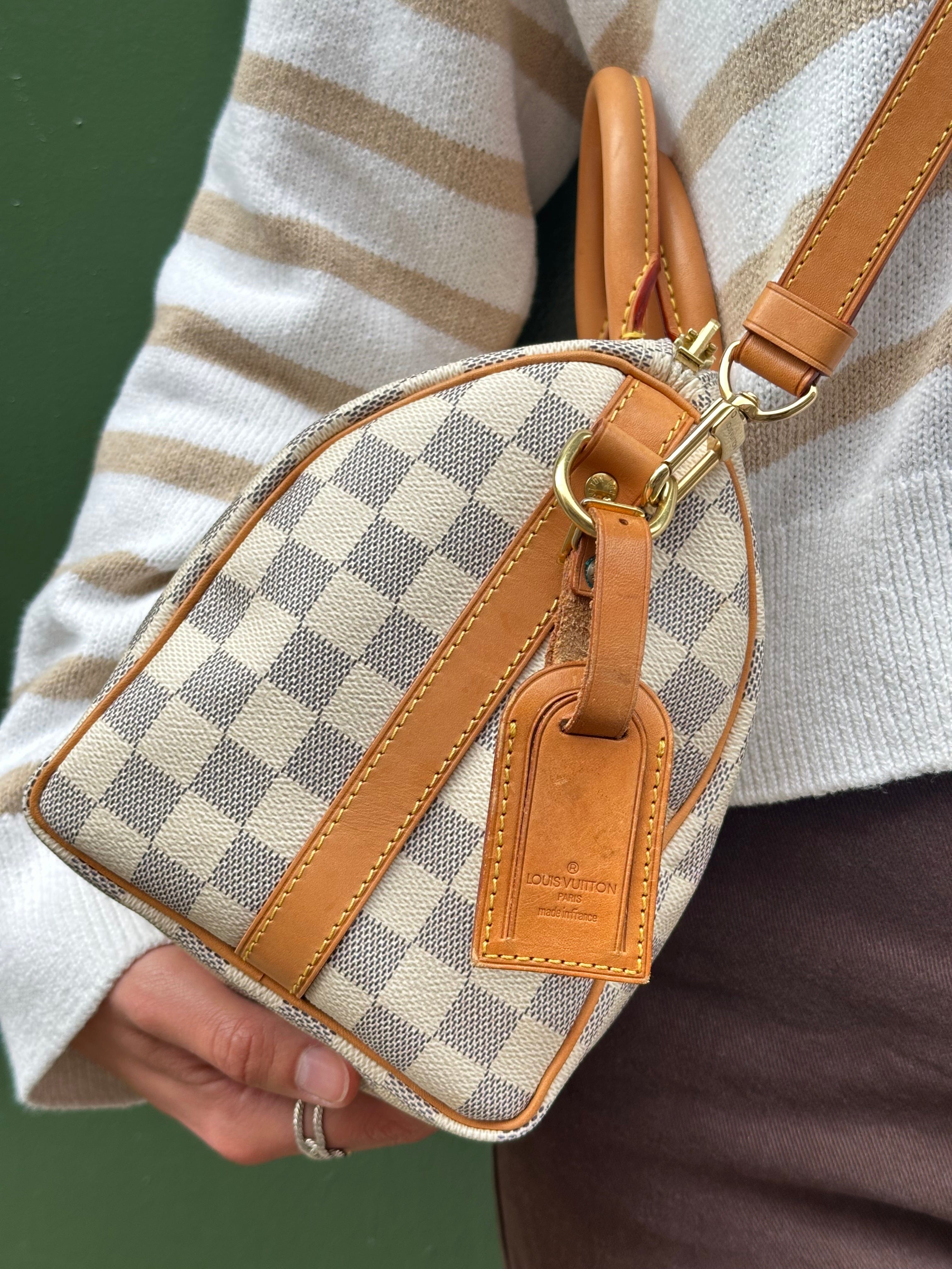 Louis Vuitton Tan Vachetta Leather Luggage Tag